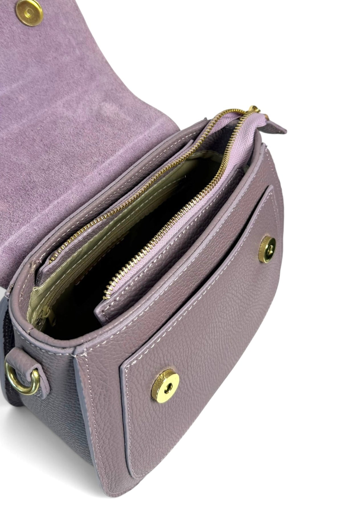 LEDERTASCHE TAUPE