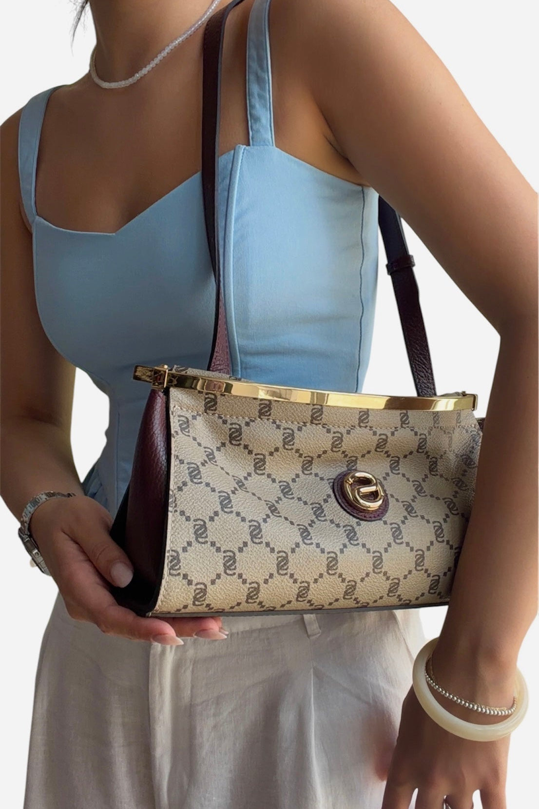 I SANTI TOREBKA BAGUETTE MONOGRAM