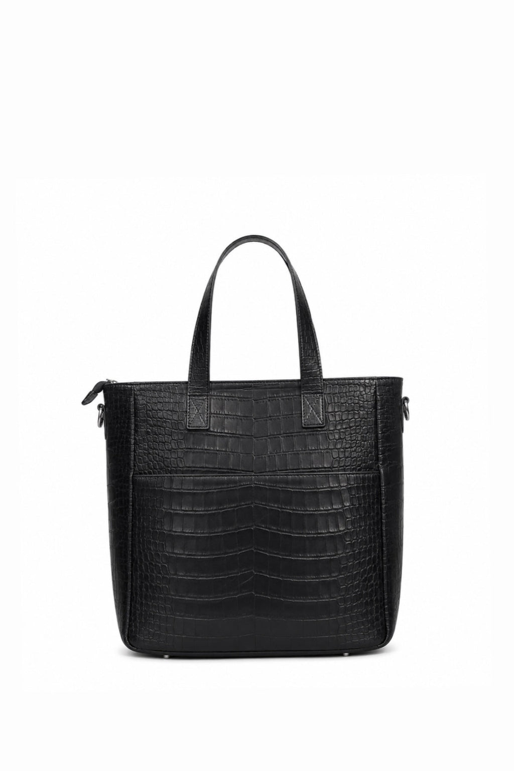 CZARNA TORBA SHOPPER NA LAPTOPA