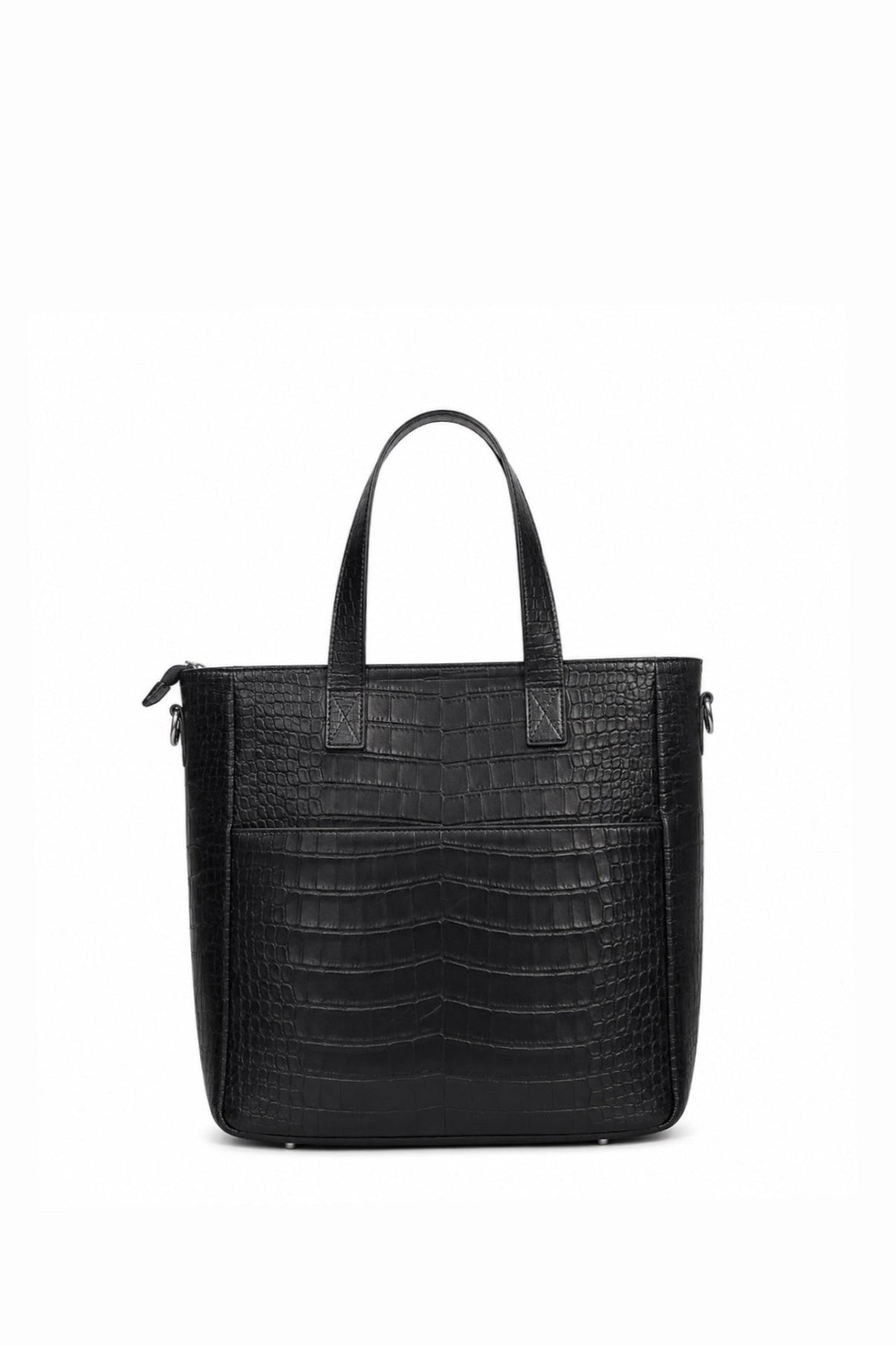 CZARNA TORBA SHOPPER NA LAPTOPA