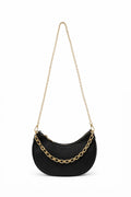 DAMSKA CZARNA TOREBKA TYPU HOBO